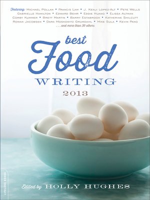 cover image of Best Food Writing 2013